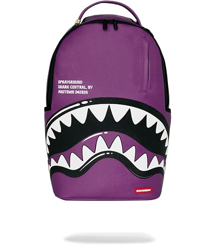 Amazon.com | Sprayground SHARK CENTRAL ADRIATIC DLXSV BACKPACK